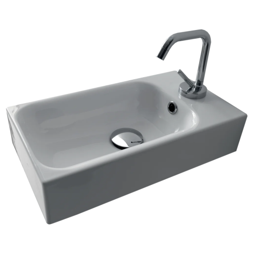 Раковина подвесная Kerasan Cento R 45x25 белая Раковина подвесная Kerasan Cento R 45x25 белая