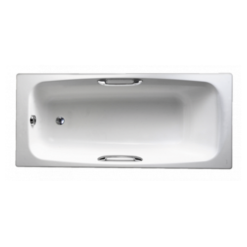 Чугунная ванна Jacob Delafon Diapason 170х75 белая, с отверстием для ручек Чугунная ванна Jacob Delafon Diapason 170х75 белая, с отверстием для ручек