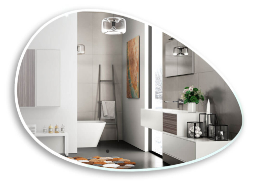 Зеркало с подсветкой AVS Свияж 90x60 см Зеркало с подсветкой AVS Свияж 90x60 см