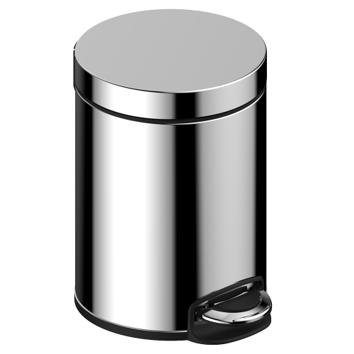 Ведро для мусора AVS Универсал 827-031-SS 5 л, нержавеющая сталь Ведро для мусора AVS Универсал 827-031-SS 5 л, нержавеющая сталь