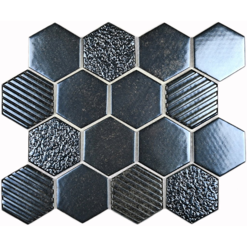 Мозаика Bonaparte Saba Iron 30,4x26,4 стеклянная Мозаика Bonaparte Saba Iron 30,4x26,4 стеклянная