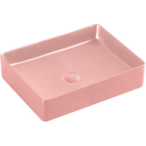 Раковина AVS AVS-82174-MP 60х40,5 розовая