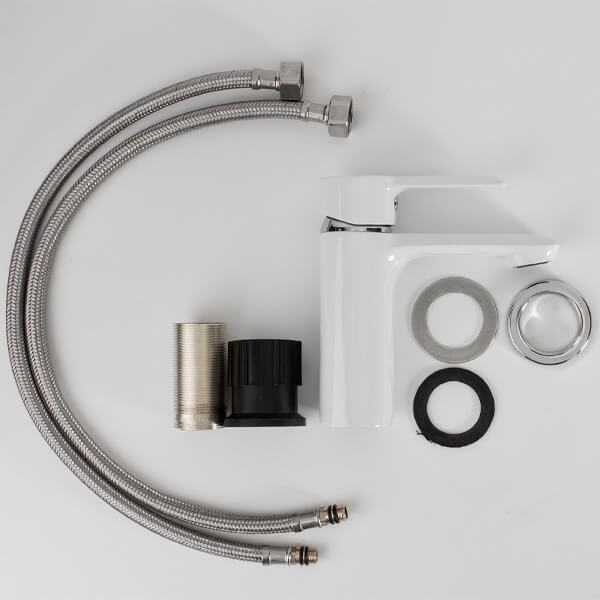 Комплект смесителей ESKO Sorrento SR 26W+SR 54W белый