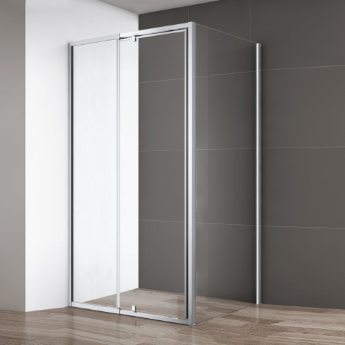 Душевой уголок Cezares Variante 120-130x100 профиль хром, прозрачное стекло Душевой уголок Cezares Variante 120-130x100 профиль хром, прозрачное стекло