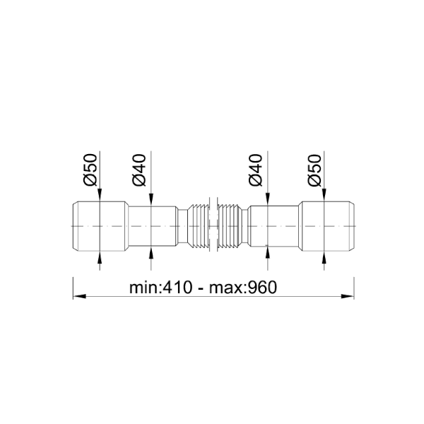 Гофра JOLLYFLEX Ø50/40- Ø40/50 мм STY-617-1 Гофра JOLLYFLEX Ø50/40- Ø40/50 мм STY-617-1