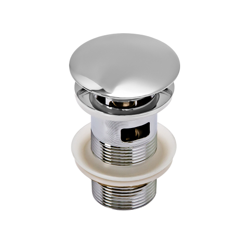 Донный клапан AVS Slimmer с переливом, хром Донный клапан AVS Slimmer с переливом, хром