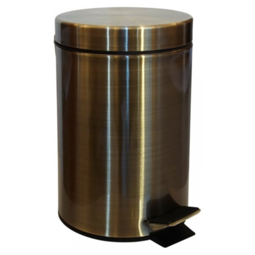 Ведро для мусора бронзовое 3 л BE... Ведро для мусора бронзовое 3 л BE...