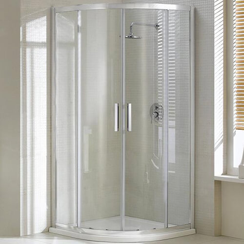 Душевой уголок AVS Раунд 100x100 профиль хром, стекло прозрачное Душевой уголок AVS Раунд 100x100 профиль хром, стекло прозрачное