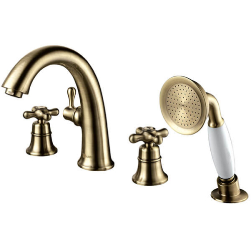 Смеситель на борт ванны Lemark Vintage LM2841B бронза Смеситель на борт ванны Lemark Vintage LM2841B бронза