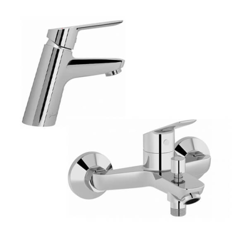 Комплект смесителей Jacob Delafon Lucien E20849-CP+E20848-CP хром Комплект смесителей Jacob Delafon Lucien E20849-CP+E20848-CP хром