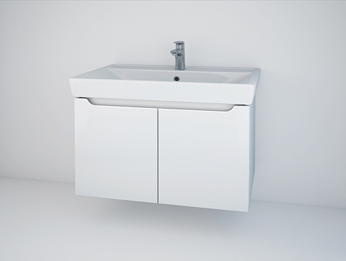 Тумба 800 2дв подвес + Раковина Q Элиза Spectrum Тумба 800 2дв подвес + Раковина Q Элиза Spectrum