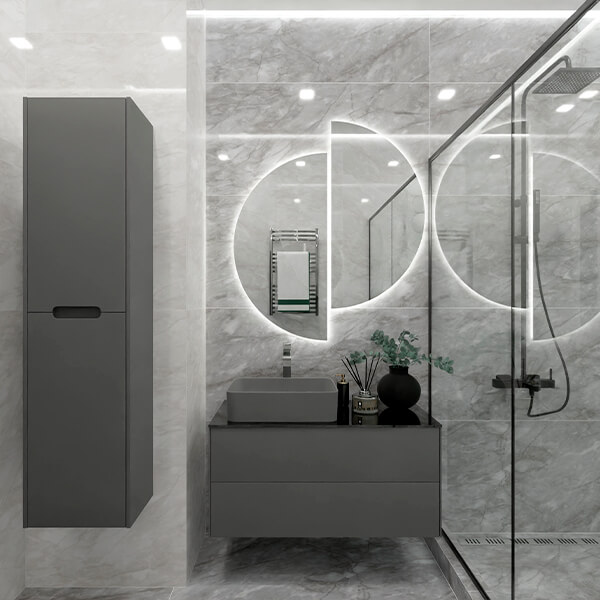 Керамогранит 60x120 полированный Advik Grey AVS by Colortile Керамогранит 60x120 полированный Advik Grey AVS by Colortile