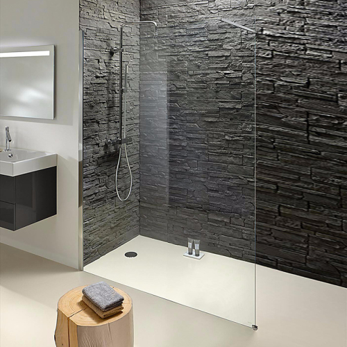 Душевая перегородка Jacob Delafon Contra 120 профиль хром, стекло прозрачное Душевая перегородка Jacob Delafon Contra 120 профиль хром, стекло прозрачное