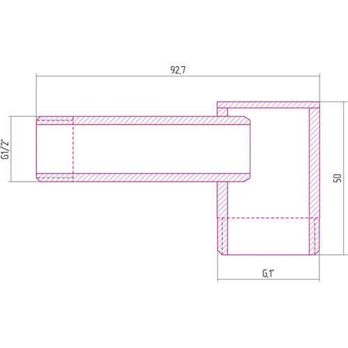 Угловое соединение 1/2х1 ш/ш Сунержа 00-1506-0112 Угловое соединение 1/2х1 ш/ш Сунержа 00-1506-0112
