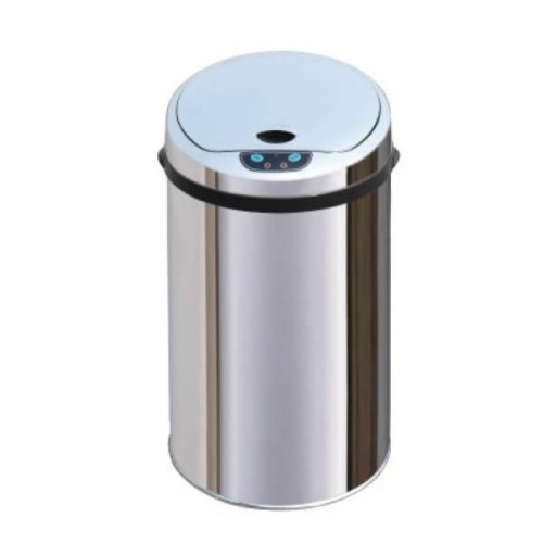 Ведро для мусора хромовое 12 л Сенсорное SCHEIN BISK-12 Ведро для мусора хромовое 12 л Сенсорное SCHEIN BISK-12