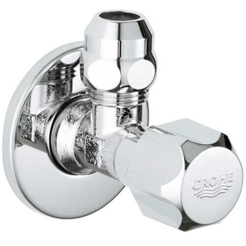 Кран угловой 1/2х3/8 с цангой GROHE 2201800M Кран угловой 1/2х3/8 с цангой GROHE 2201800M