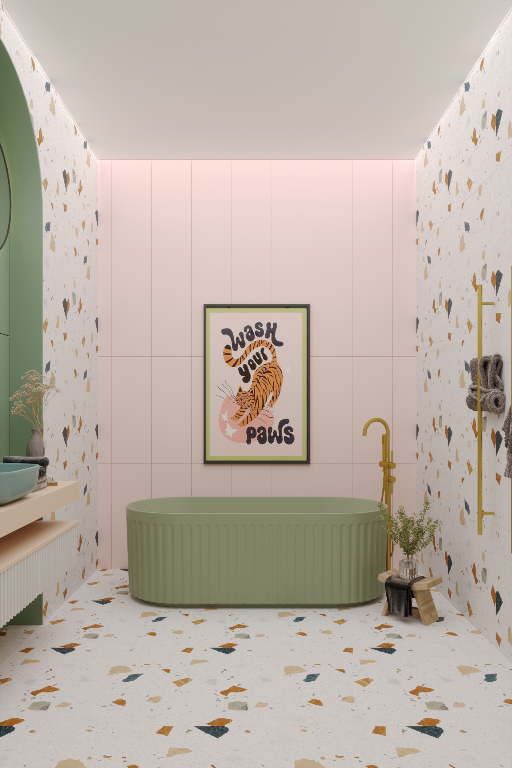 Wash your paws | Мой лапки