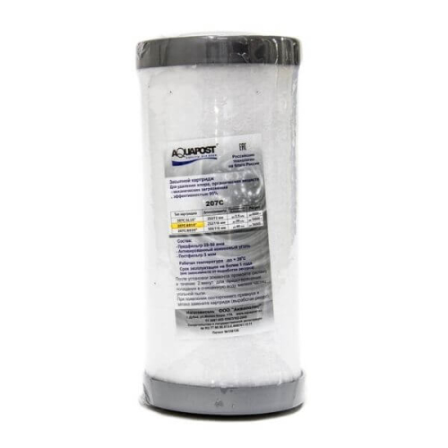 Картридж угольный Aquapost ВВ-20 Картридж угольный Aquapost ВВ-20