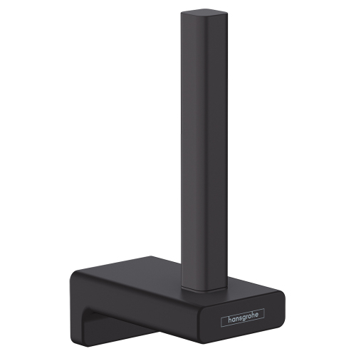 Держатель запасного рулона Hansgrohe Addstoris 41756670 черный матовый Держатель запасного рулона Hansgrohe Addstoris 41756670 черный матовый