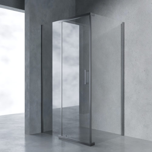 Душевой уголок AVS Фаворит 120x100 см профиль оружейная сталь, стекло прозрачное Душевой уголок AVS Фаворит 120x100 см профиль оружейная сталь, стекло прозрачное