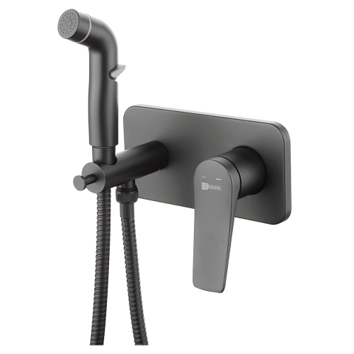 Гигиенический душ со смесителем Lemark Bronx LM3720BL С ВНУТРЕННЕЙ ЧАСТЬЮ, черный матовый Гигиенический душ со смесителем Lemark Bronx LM3720BL С ВНУТРЕННЕЙ ЧАСТЬЮ, черный матовый