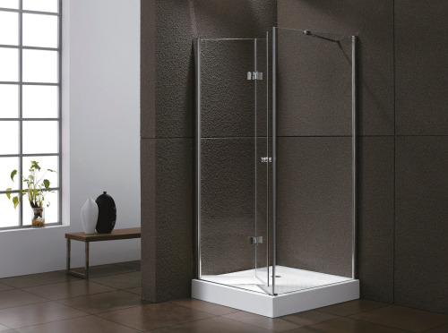 Душевой уголок Cezares Elena ELENA-W-AS-1-100-C-Cr 100х100 профиль хром, прозрачное стекло Душевой уголок Cezares Elena ELENA-W-AS-1-100-C-Cr 100х100 профиль хром, прозрачное стекло