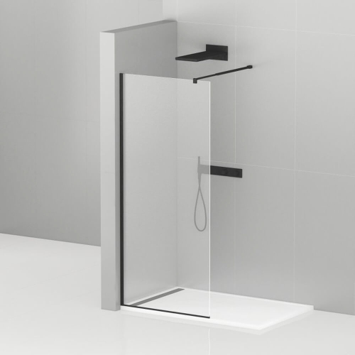 Душевая перегородка Cezares Liberta LIBERTA-L-1-120-C-NERO 120 профиль черный, прозрачное стекло Душевая перегородка Cezares Liberta LIBERTA-L-1-120-C-NERO 120 профиль черный, прозрачное стекло