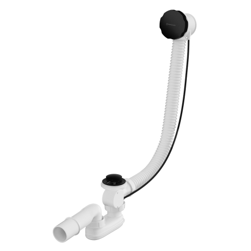 Слив-перелив WHITECROSS SPWC60BL 60 см, черный матовый Слив-перелив WHITECROSS SPWC60BL 60 см, черный матовый