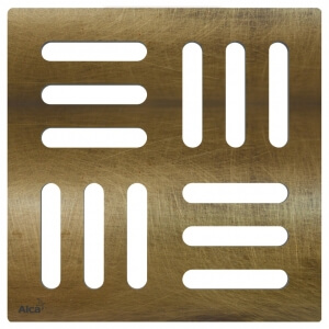 Решетка 102х102х4 Alcaplast MPV001-ANTIC Решетка 102х102х4 Alcaplast MPV001-ANTIC