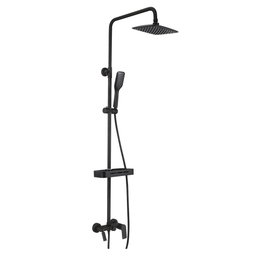 Душевая стойка Lemark Tropic LM7002BL черный матовый Душевая стойка Lemark Tropic LM7002BL черный матовый