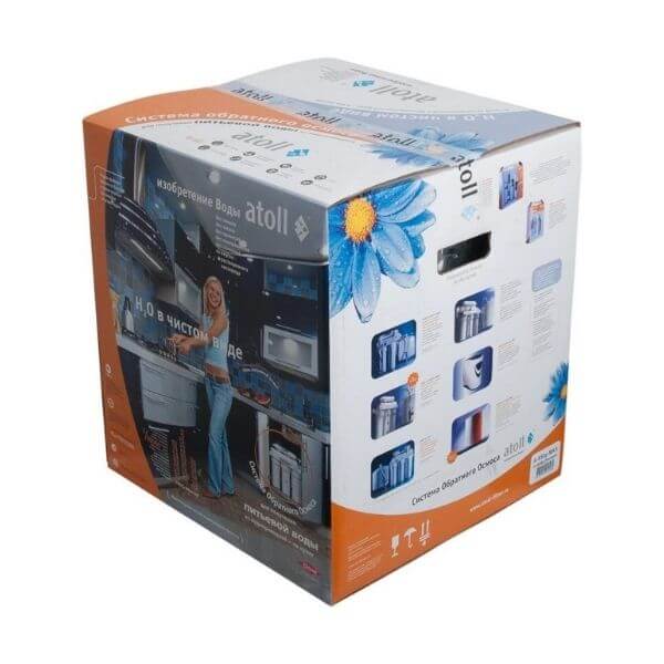 Система обратного осмоса с минерализатором Atoll А-550m STD (A-560E m) Система обратного осмоса с минерализатором Atoll А-550m STD (A-560E m)