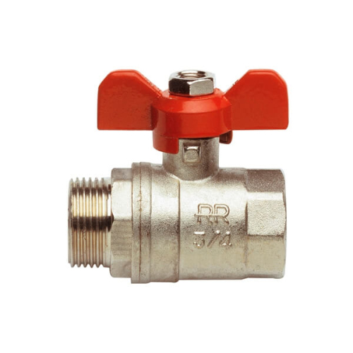 Кран 1" г/ш бабочка Remer 365MF10 Кран 1" г/ш бабочка Remer 365MF10