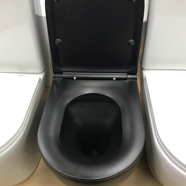 Унитаз-компакт AVS Сити безободковый, черный матовый Унитаз-компакт AVS Сити безободковый, черный матовый