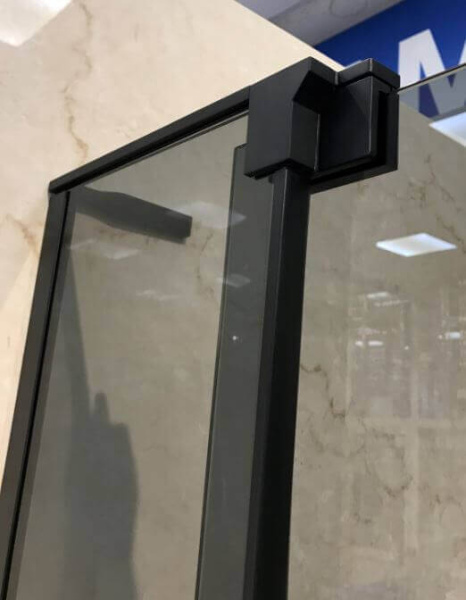 Душевой уголок Cezares Slider SLIDER-AH-2-90/100-100/110-GRIGIO-NERO 90-100х100-110 профиль черный, тонированное стекло Душевой уголок Cezares Slider SLIDER-AH-2-90/100-100/110-GRIGIO-NERO 90-100х100-110 профиль черный, тонированное стекло