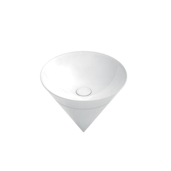 Консоль с раковиной Kerama Marazzi Cono 44 полка бежевая, раковина белая Консоль с раковиной Kerama Marazzi Cono 44 полка бежевая, раковина белая