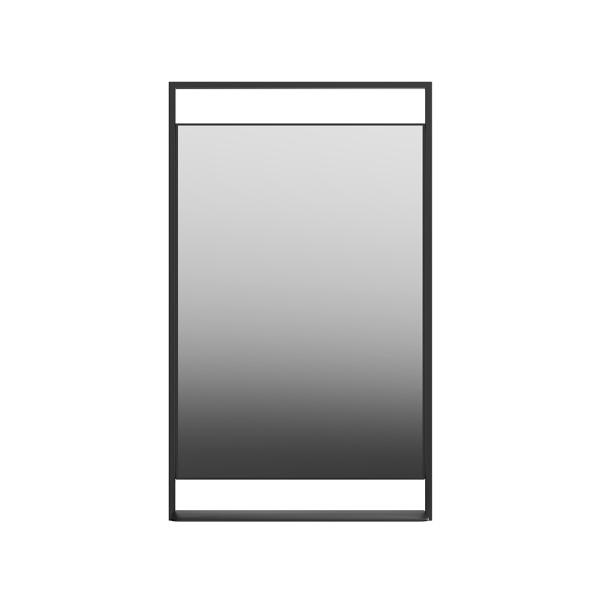 Зеркало с подсветкой Kerama Marazzi Plaza Next 60х100, черное матовое Зеркало с подсветкой Kerama Marazzi Plaza Next 60х100, черное матовое