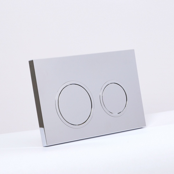 Клавиша смыва AVS хром, круглые кнопки для узкой и низкой инсталляции Клавиша смыва AVS хром, круглые кнопки для узкой и низкой инсталляции