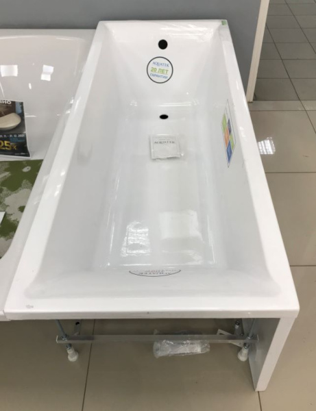 Акриловая ванна Aquatek Лайма 170x70 белая, без каркаса Акриловая ванна Aquatek Лайма 170x70 белая, без каркаса