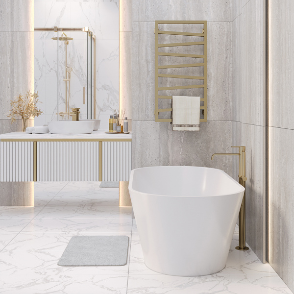 Ванна из искусственного камня Aqua de Marco Corsica 170x80 белая Ванна из искусственного камня Aqua de Marco Corsica 170x80 белая