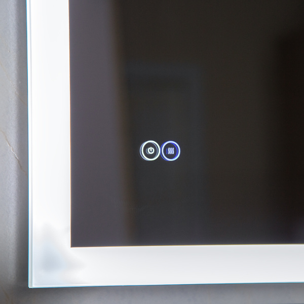 Зеркало с подсветкой AVS Жасмин 80x60 см, антипар Зеркало с подсветкой AVS Жасмин 80x60 см, антипар