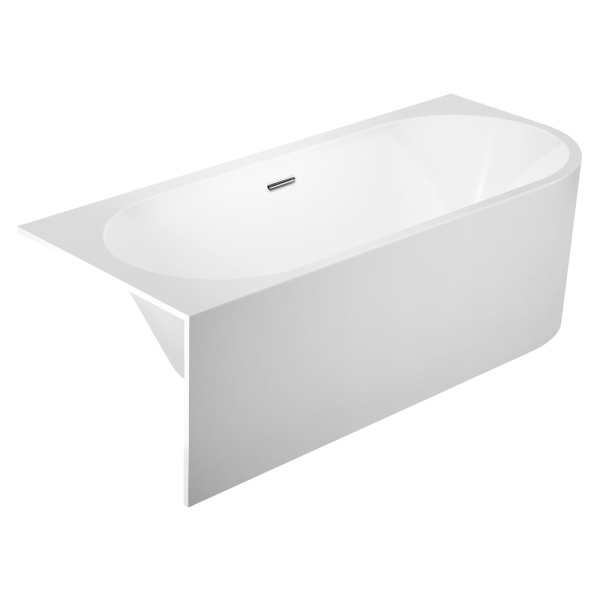Акриловая ванна AVS Санья 180x85 L белая с донным клапаном Акриловая ванна AVS Санья 180x85 L белая с донным клапаном