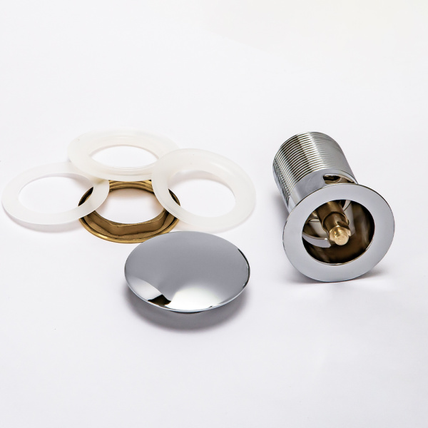 Донный клапан AVS Slimmer с переливом, хром Донный клапан AVS Slimmer с переливом, хром