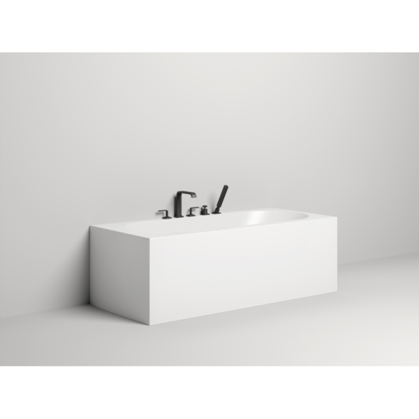 Ванна из искусственного камня Salini Fabia S-Sense 180х80 белая матовая, с ножками и донным клапаном Ванна из искусственного камня Salini Fabia S-Sense 180х80 белая матовая, с ножками и донным клапаном