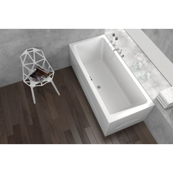 Акриловая ванна Kolpa-San Elektra 180х80 белая, с каркасом, экранами и сливом-переливом Акриловая ванна Kolpa-San Elektra 180х80 белая, с каркасом, экранами и сливом-переливом
