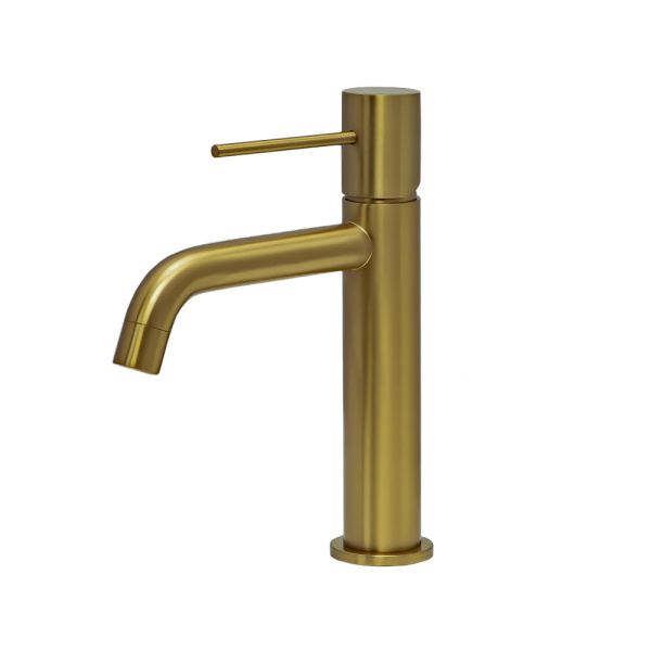 Смеситель для раковины AVS Slimmer брашированное золото Смеситель для раковины AVS Slimmer брашированное золото