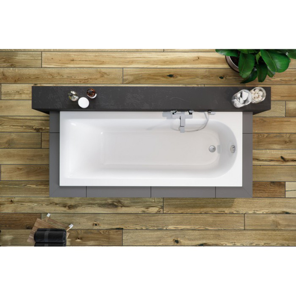 Акриловая ванна Excellent Aurum Slim 170x70 белая без каркаса Акриловая ванна Excellent Aurum Slim 170x70 белая без каркаса