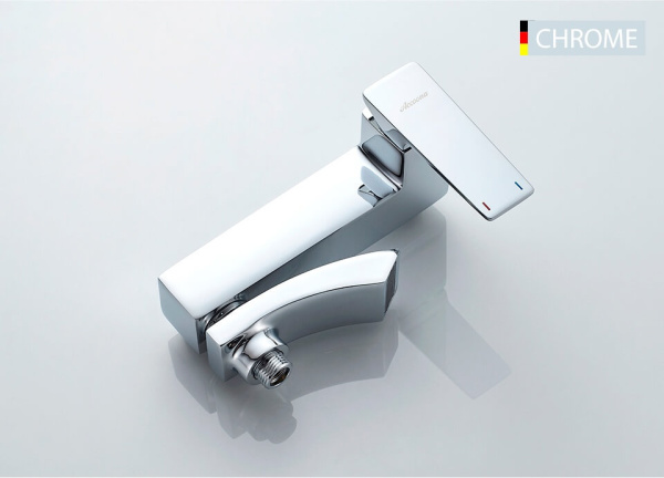 Смеситель для ванны с душем Accoona H124 A63124 хром