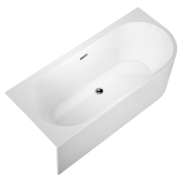 Акриловая ванна AVS Санья 180x85 L белая с донным клапаном Акриловая ванна AVS Санья 180x85 L белая с донным клапаном
