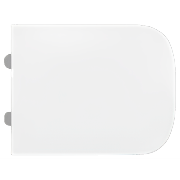 Крышка-сиденье AVS 6104 с микролифтом быстросъемное, белое Крышка-сиденье AVS 6104 с микролифтом быстросъемное, белое