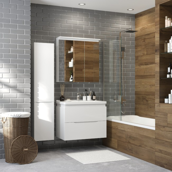 Тумба с раковиной Briz Сити 232 03-18070Н 70 см Тумба с раковиной Briz Сити 232 03-18070Н 70 см